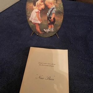 New shoes by Donald Zolan plaque